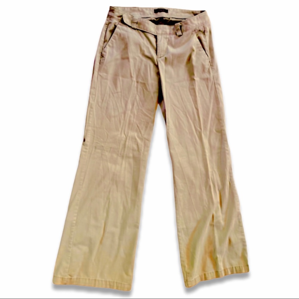 EUC Express Wide Leg Khaki Pants, 4